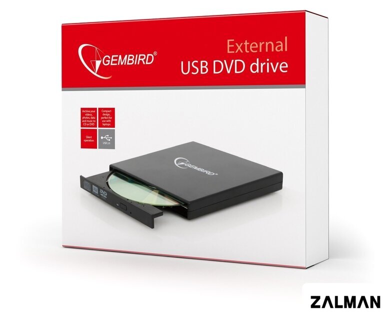 Оптический привод Gembird DVD-USB-02