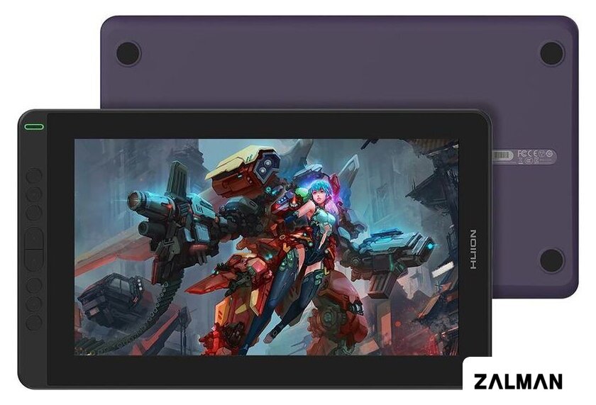 Графический монитор Huion Kamvas 13 (фиолетовый)