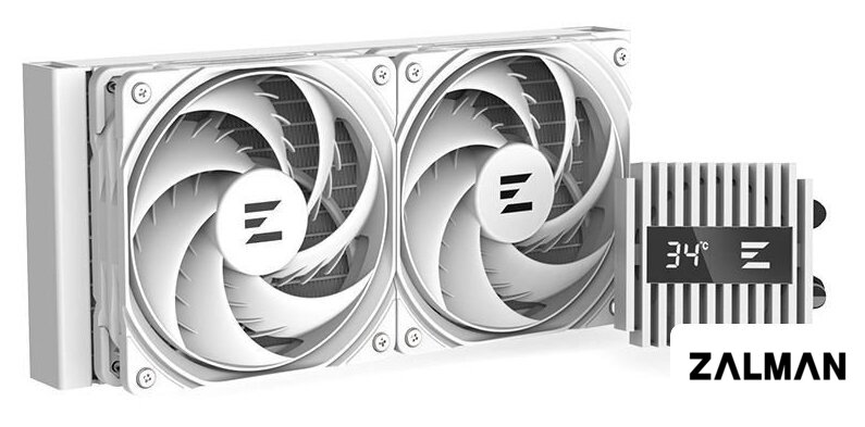 Система жидкостного охлаждения для процессора Zalman ALPHA2 A24 (белый)