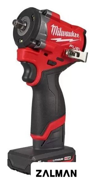 Гайковерт Milwaukee M12 FCIWF38G3-502X Fuel 4933493452 (с 2-мя АКБ, кейс)