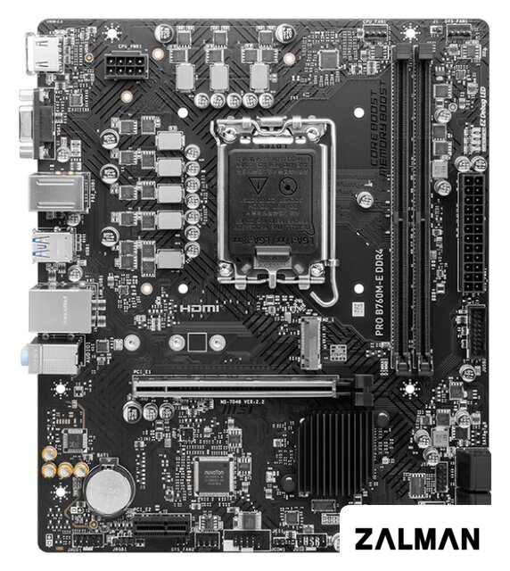 Материнская плата MSI Pro B760M-E DDR4