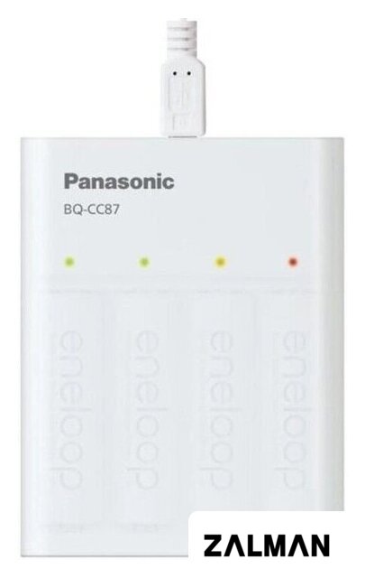 Зарядное устройство Panasonic Eneloop SmartPlus USB Travel Charger BQ-CC87USB