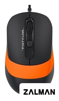 Мышь A4Tech Fstyler FM10 (черный/оранжевый)