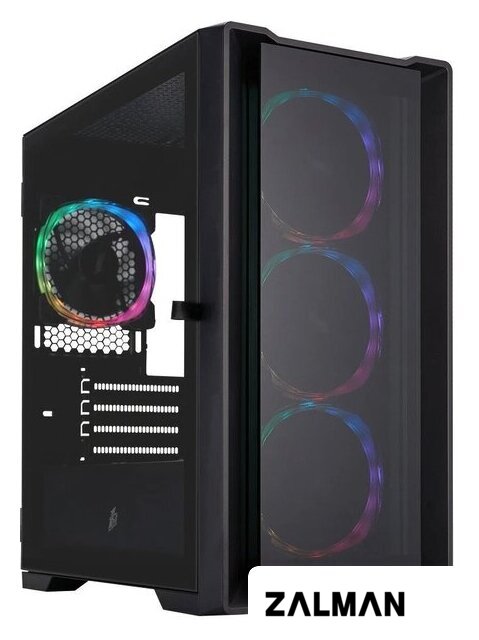Корпус 1stPlayer TRILOBITE T4-G ARGB (черный)