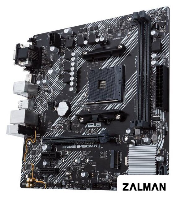 Материнская плата ASUS Prime B450M-K II