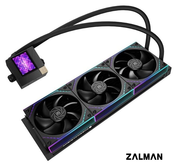 Система жидкостного охлаждения для процессора Thermalright Core Matrix 360 Vision ARGB (черный)