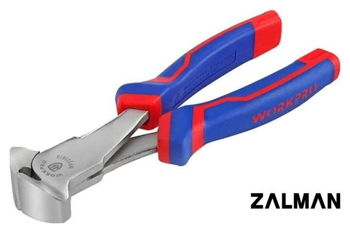 Кусачки торцевые Workpro 180мм WP231019