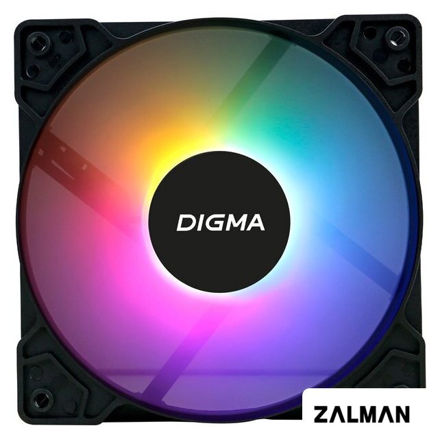 Вентилятор для корпуса Digma DFAN-FRGB1