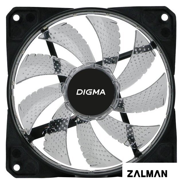 Вентилятор для корпуса Digma DFAN-FRGB2