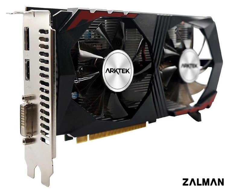 Видеокарта Arktek Geforce GTX 1050 Ti 4GB GDDR5 AKN1050TiD5S4GH1