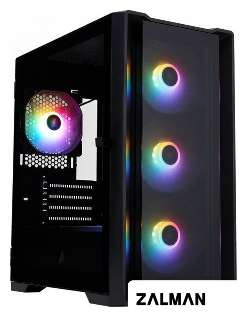 Корпус 1stPlayer TRILOBITE T4-G FRGB (черный)