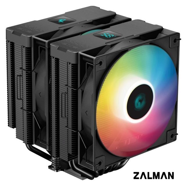 Кулер для процессора DeepCool AG620 Digital BK ARGB R-AG620-BKADMN-G-2