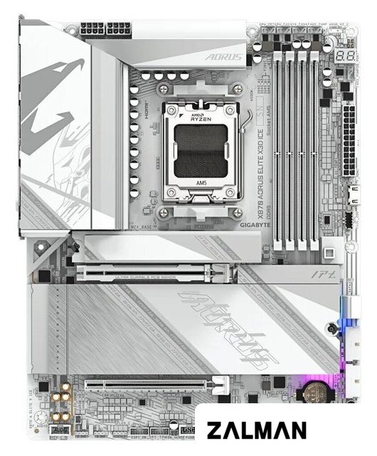Материнская плата Gigabyte X870 Aorus Elite X3D Ice