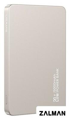 Внешний аккумулятор Usams CD231 5000mAh (титановый)
