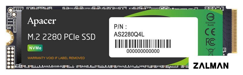 SSD Apacer AS2280Q4L 512GB AP512GAS2280Q4L-1
