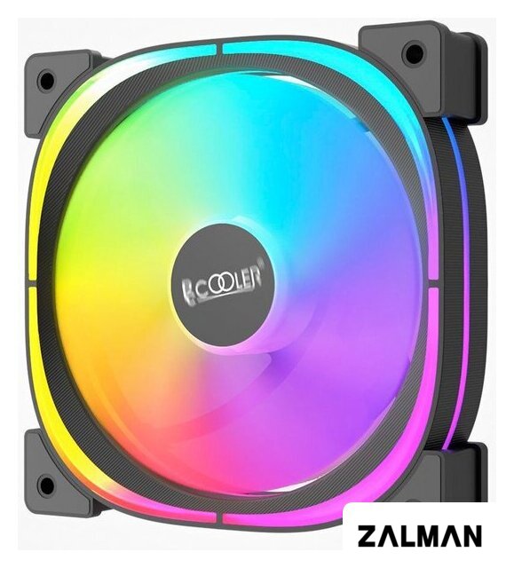 Вентилятор для корпуса PCCooler EF120 ARGB (черный)
