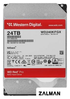 Жесткий диск WD Red Pro 24TB WD240KFGX