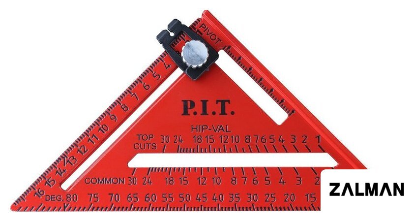 Угольник P.I.T. DRUA HSQR04-0180C