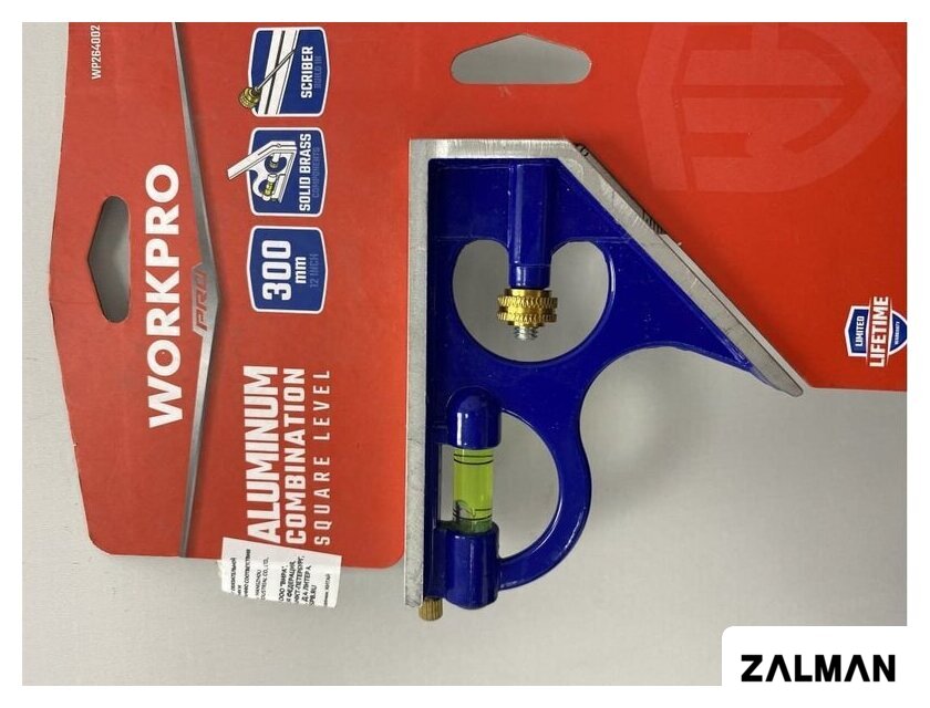 Угольник Workpro WP264002