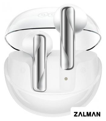 Наушники QCY AilyBuds Clear (белый/серебиристый)
