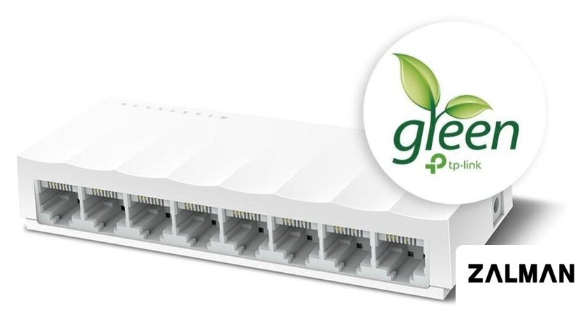 Неуправляемый коммутатор TP-Link LS1008