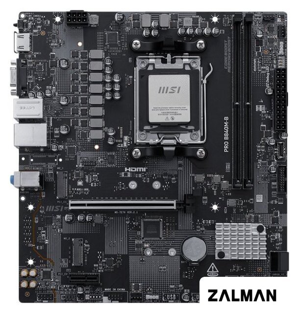 Материнская плата MSI Pro B840M-B