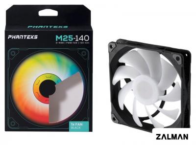 Вентилятор для корпуса Phanteks M25-140 D-RGB PH-F140M25_DRGB_PWM_BK01
