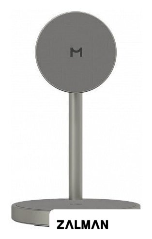 Беспроводное зарядное Magssory Base Pro Wireless Qi2 WCH012t (титановый)