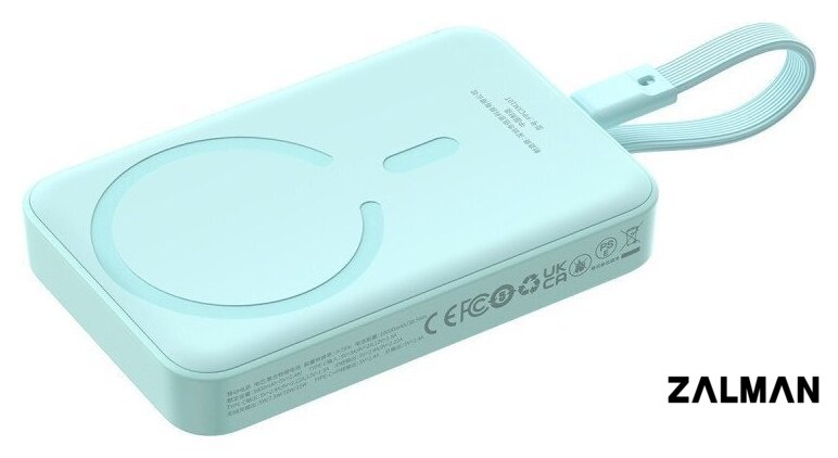Внешний аккумулятор Baseus Magnetic Fast Charge Power Bank Type-C Edition 30W 10000mAh (мятный)