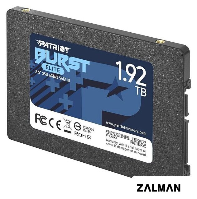 SSD Patriot Burst Elite 1.92TB PBE192TS25SSDR