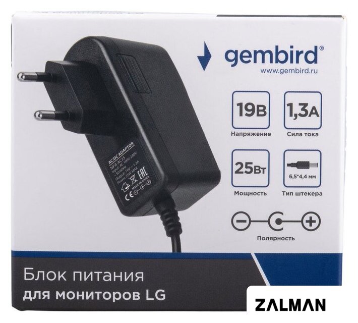 Адаптер питания Gembird NPA-AC35