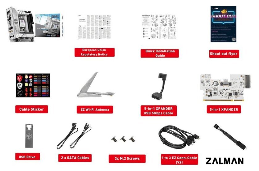 Материнская плата MSI MPG Z890I Edge TI WiFi