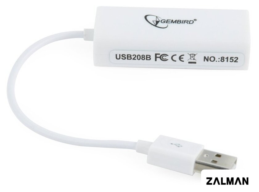 Сетевой адаптер Gembird NIC-U2-02