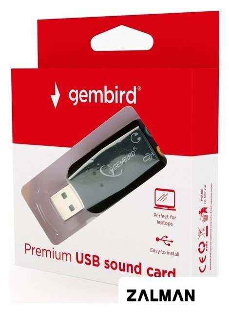 USB аудиоадаптер Gembird SC-USB2.0-01