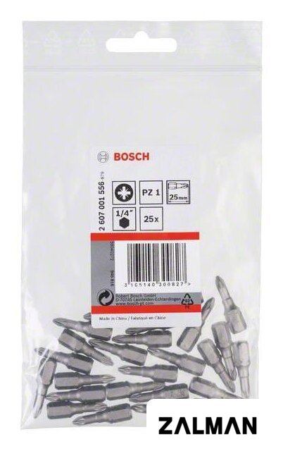 Набор бит Bosch 2607001556 (25 предметов)