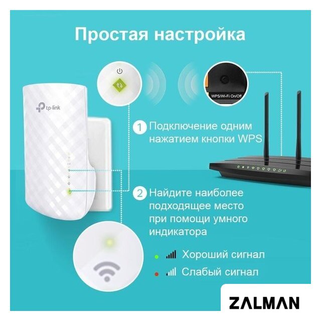 Усилитель Wi-Fi TP-Link RE220