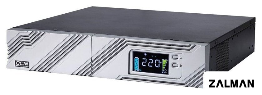 Источник бесперебойного питания Powercom Smart Rack&Tower SRT-1000A LCD