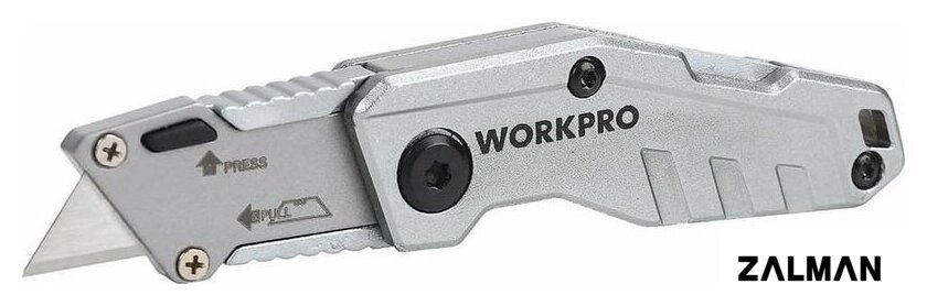 Нож строительный Workpro WP211010