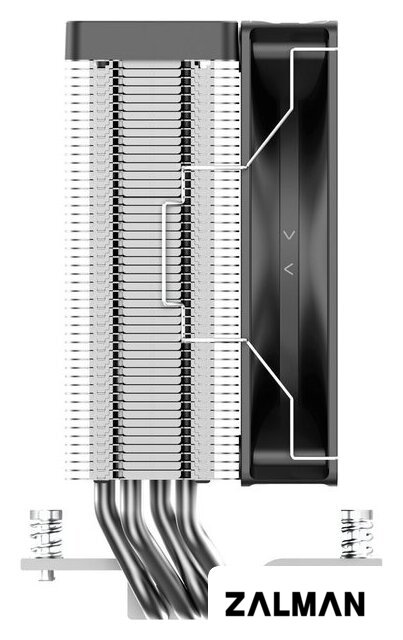 Кулер для процессора Ocypus Delta A40 Elite BK Delta-A40-BK1NNWN00E-GL