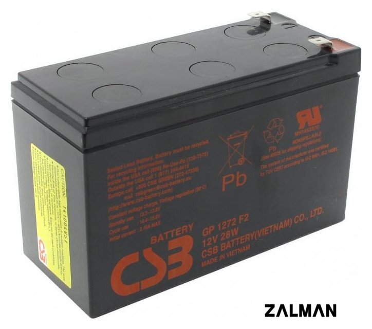 Аккумулятор для ИБП CSB Battery GP1272 28W F2 (12В/7.2 А·ч)