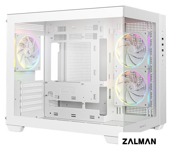 Корпус DeepCool CG330 3F WH R-CG330-WHNGM3-G