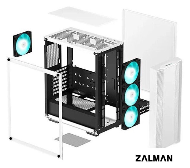 Корпус DeepCool CC560 WH V2 R-CC560-WHGAA4-G-2