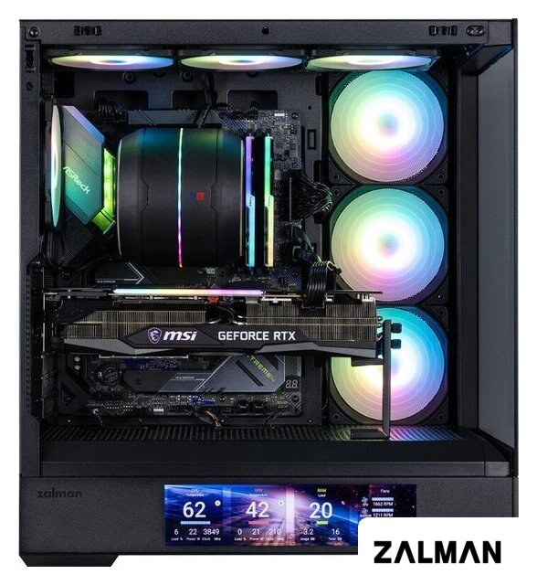 Корпус Zalman P40 DS (черный)