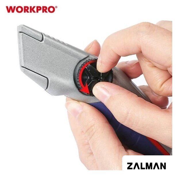 Нож строительный Workpro WP213013