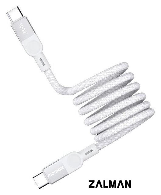 Кабель Momax DC35W USB 3.2 Gen2 Type-C - USB 3.2 Gen2 Type-C (1 м, белый)