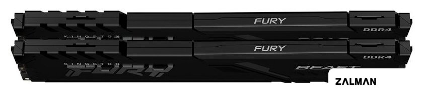 Оперативная память Kingston FURY Beast 2x32GB DDR4 PC4-28800 KF436C18BBK2/64