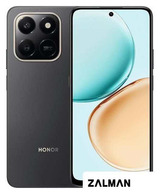 Телефон HONOR X7d LGN-LX1 8GB/128GB международная версия (вельветовый черный)