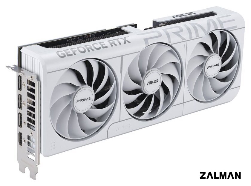 Видеокарта ASUS Prime GeForce RTX 5070 12GB GDDR7 White OC Edition PRIME-RTX5070-O12G-WHITE