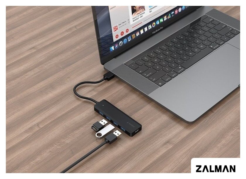 USB-хаб Gembird UHB-U3P4P-02