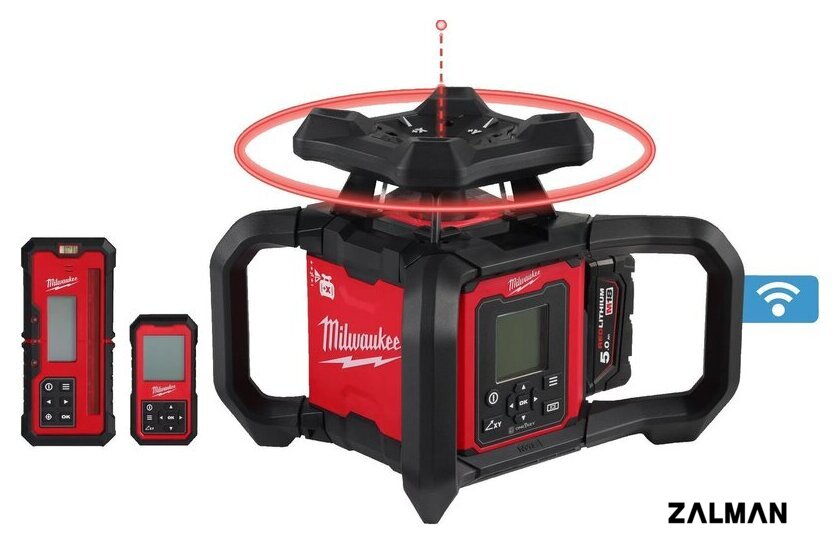 Лазерный нивелир Milwaukee M18 RLOHV1200-501C 4933493204 (с 1-им АКБ, кейс)